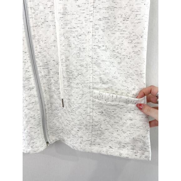 NEW Keren Hart Women's Quilted Zip Down Sleeveless Vest Large Karen Hart - Picture 4 of 5